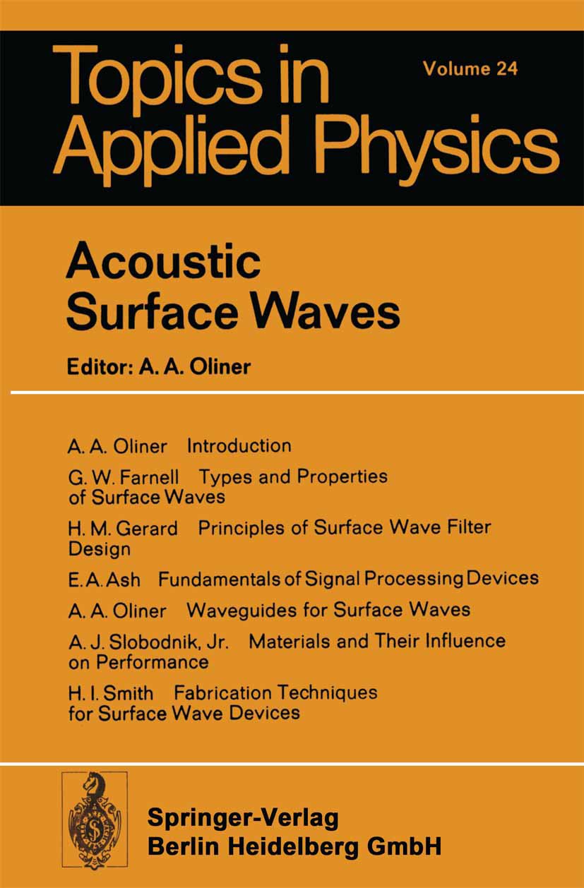 Topics in Applied Physics