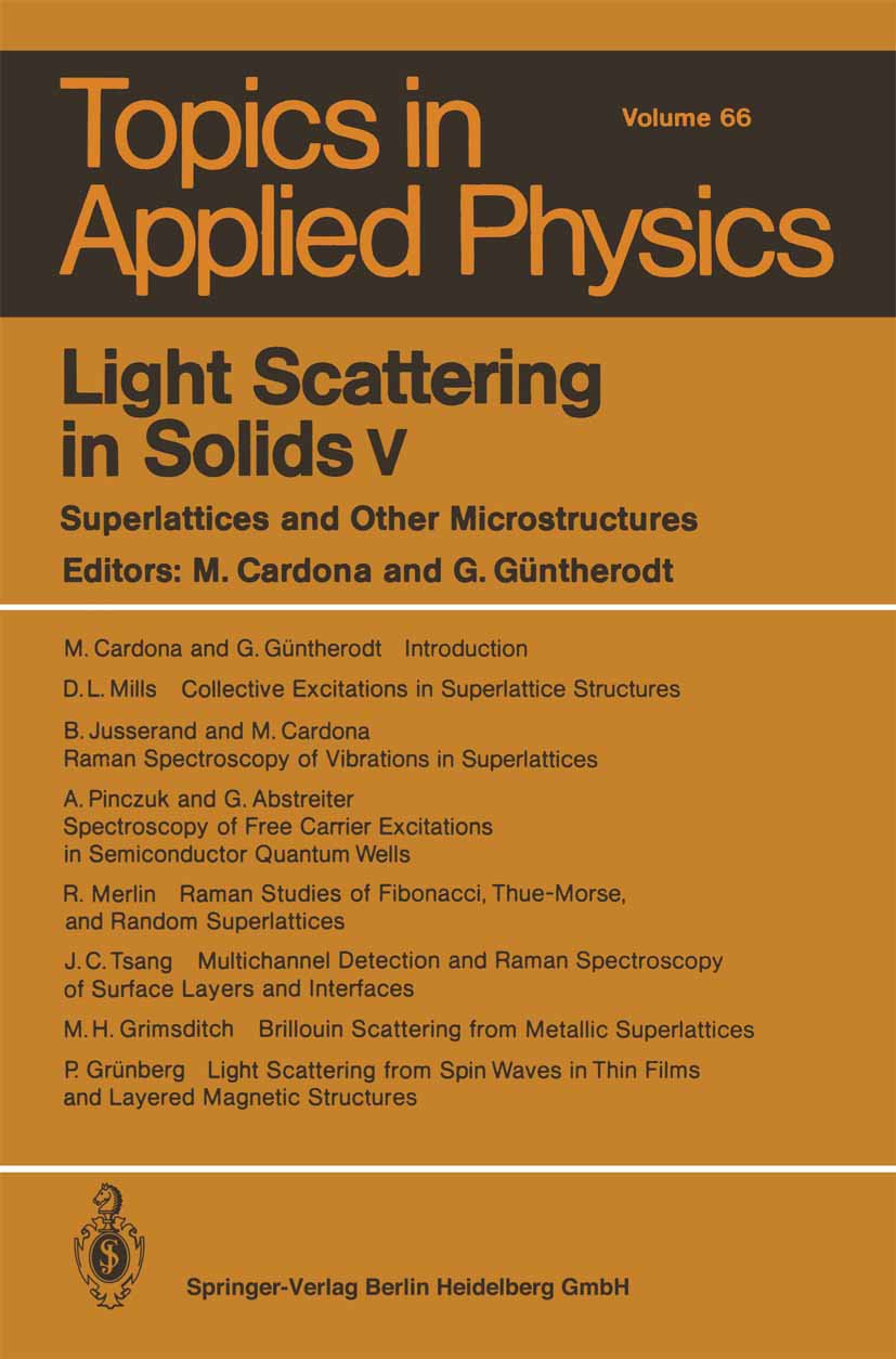 Topics in Applied Physics