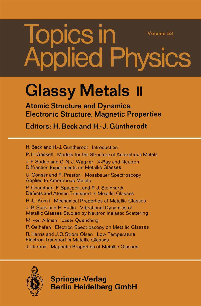Topics in Applied Physics