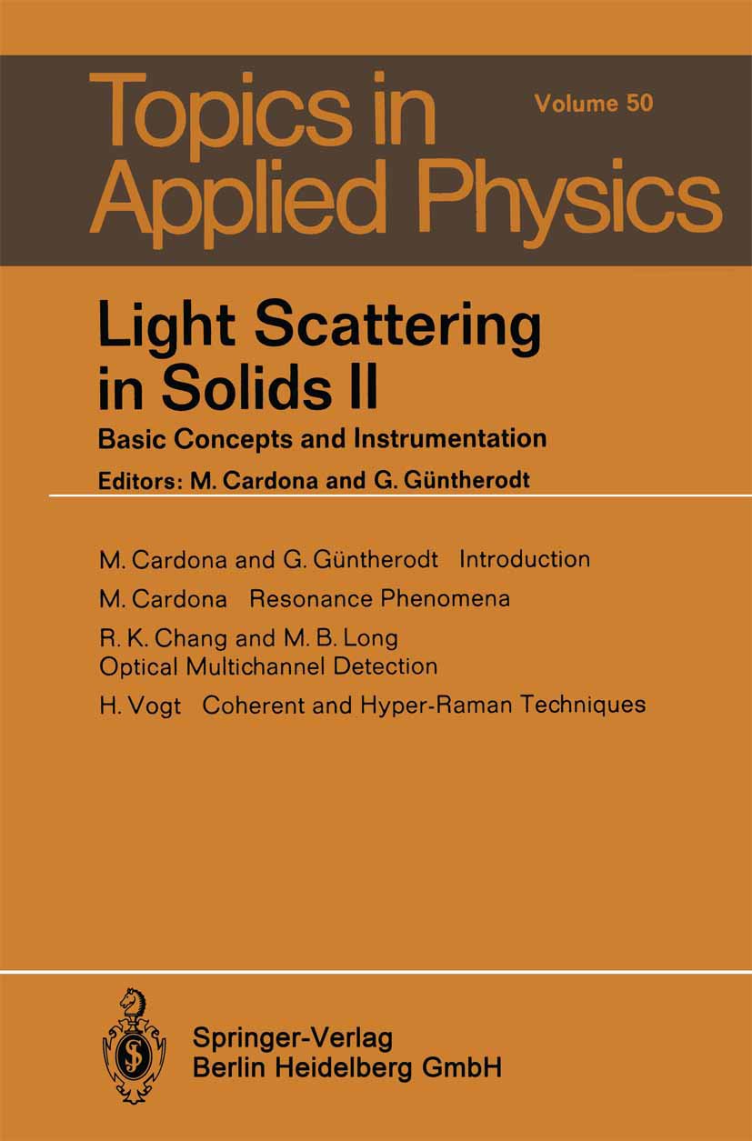 Topics in Applied Physics