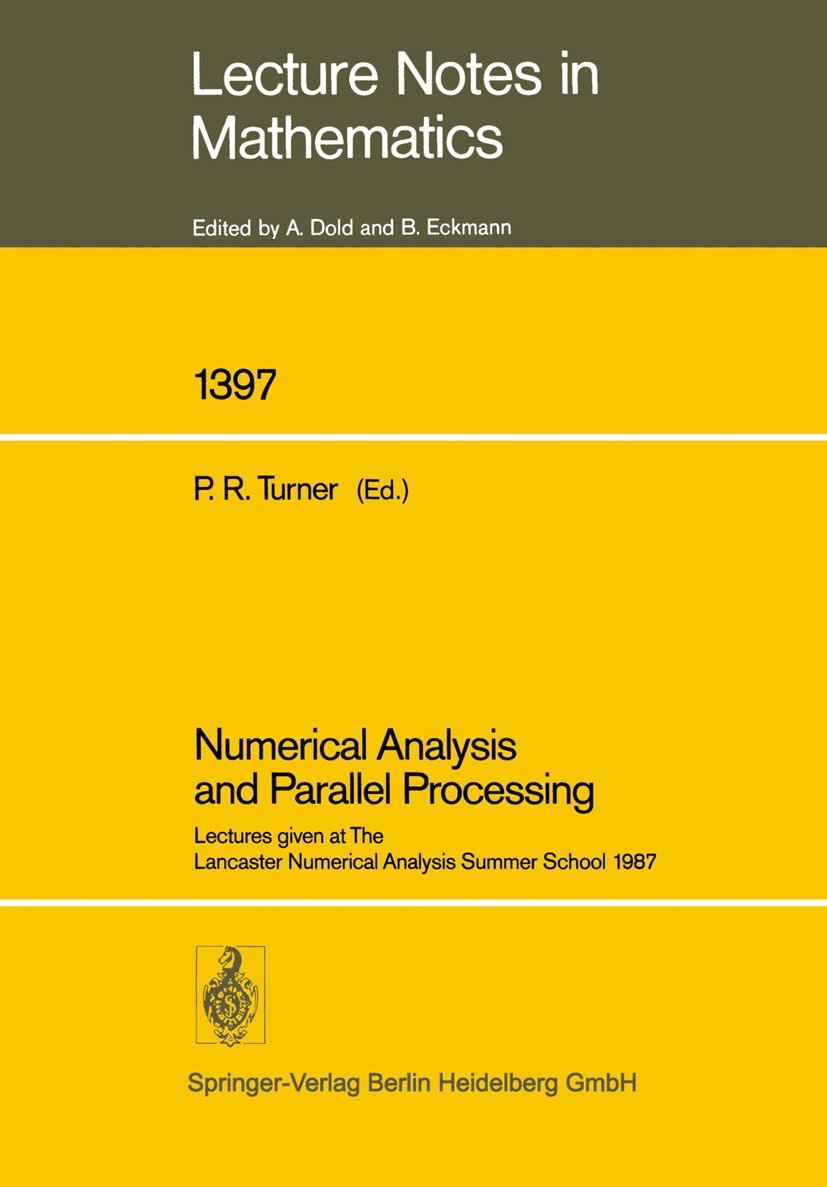 Lecture Notes in Mathematics