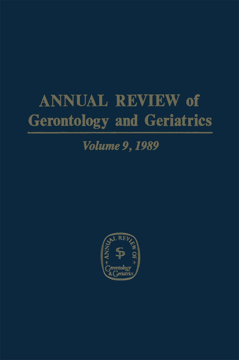 Annual Review of Gerontology and Geriatrics