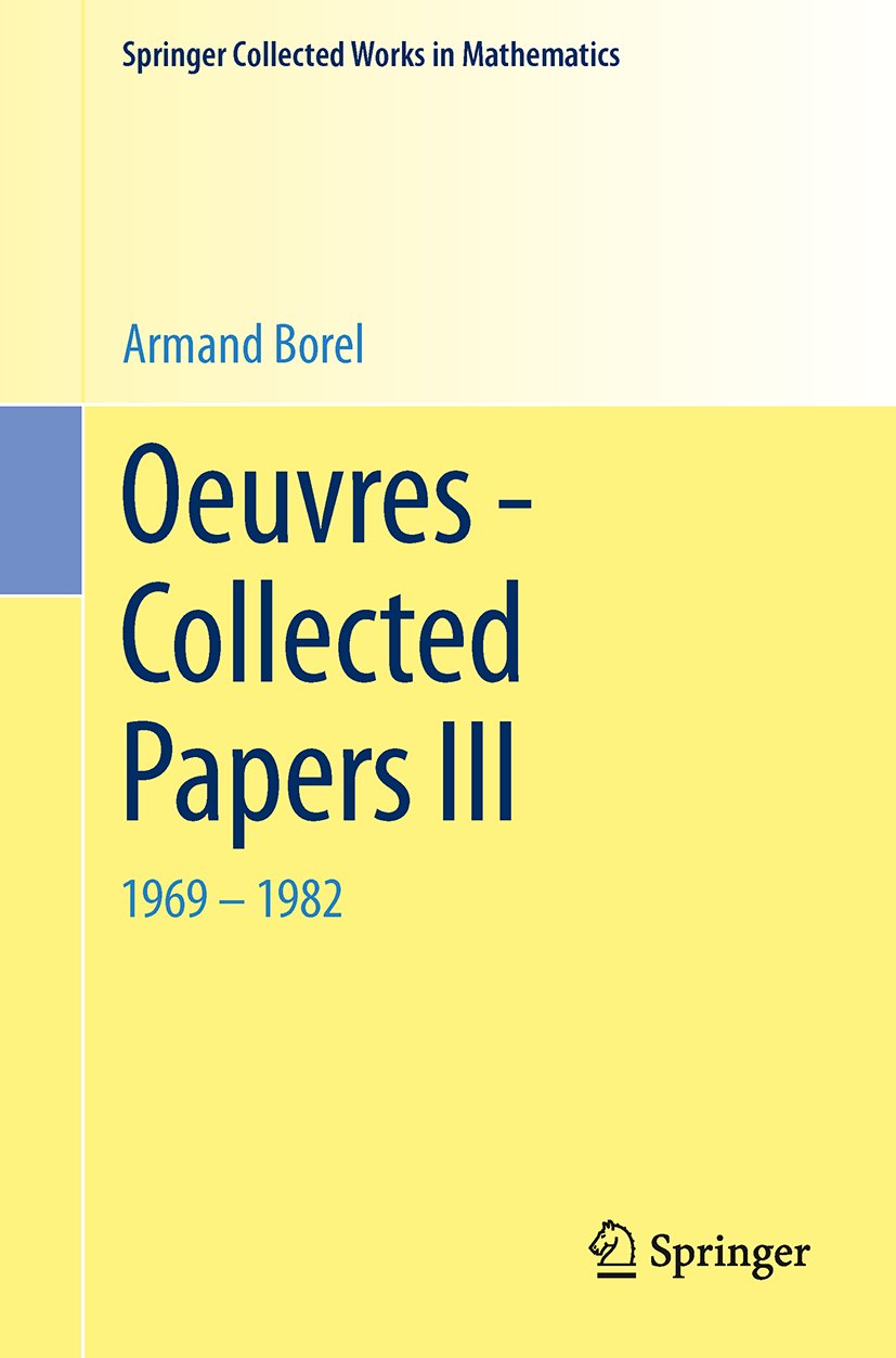 Springer Collected Works in Mathematics