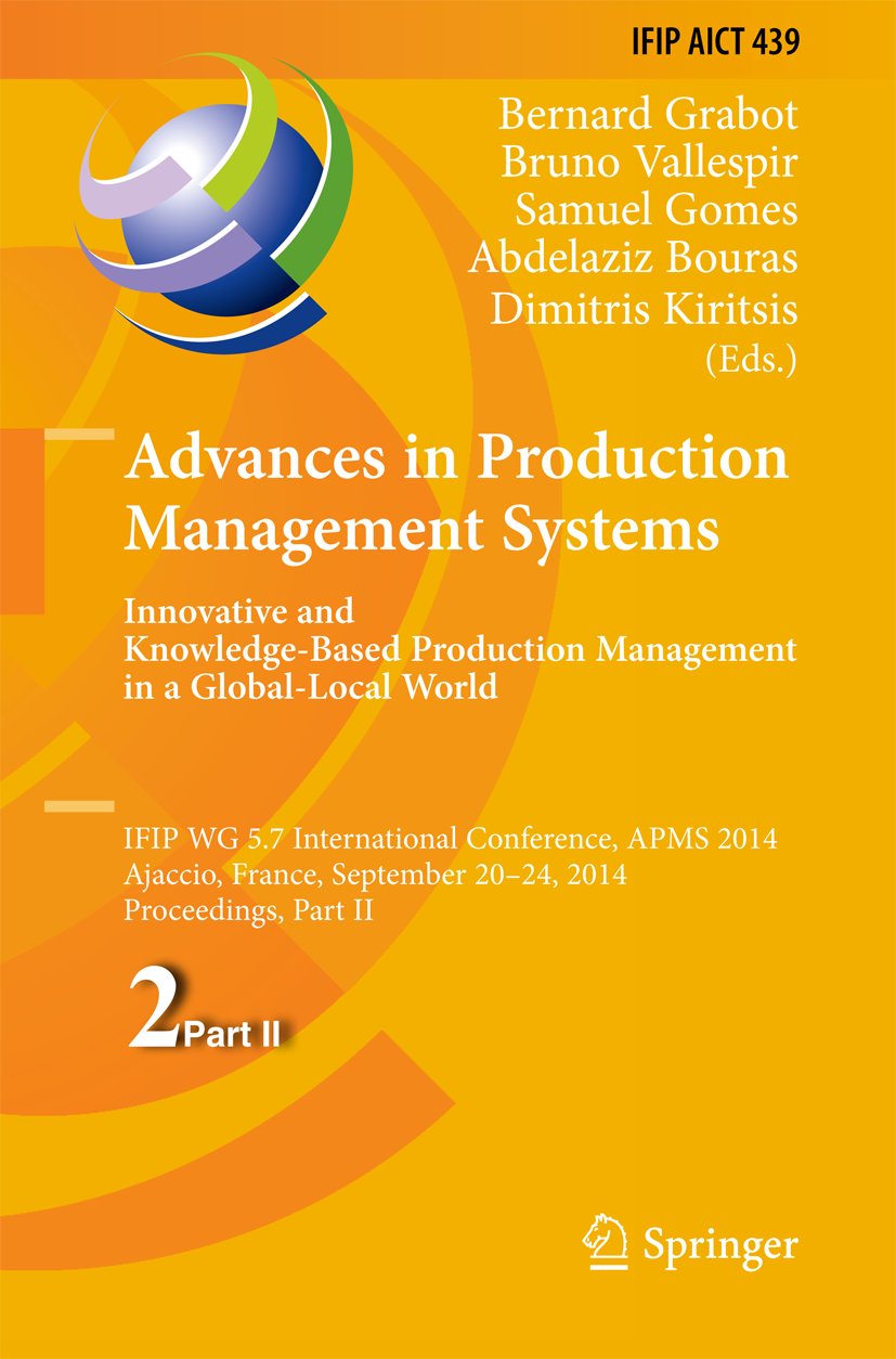 IFIP Advances in Information and Communication Technology
