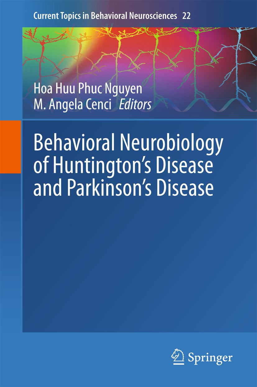 Current Topics in Behavioral Neurosciences
