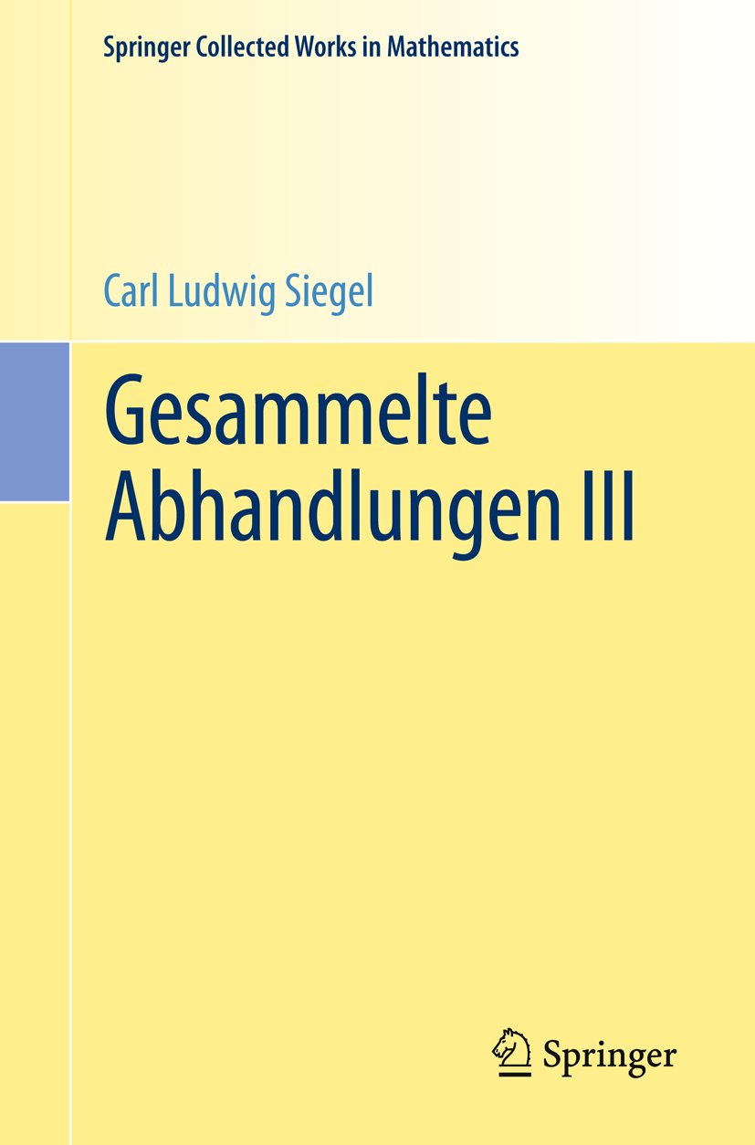 Springer Collected Works in Mathematics