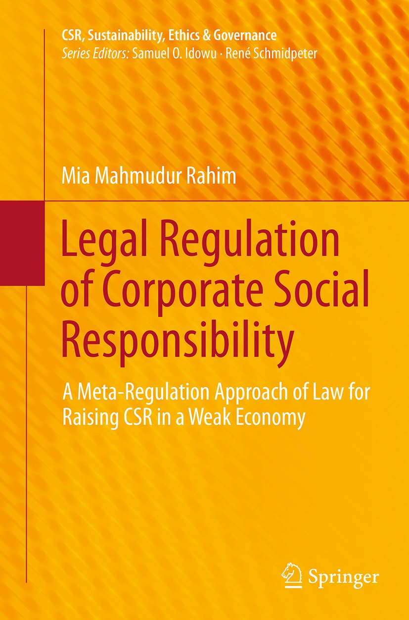 CSR, Sustainability, Ethics & Governance