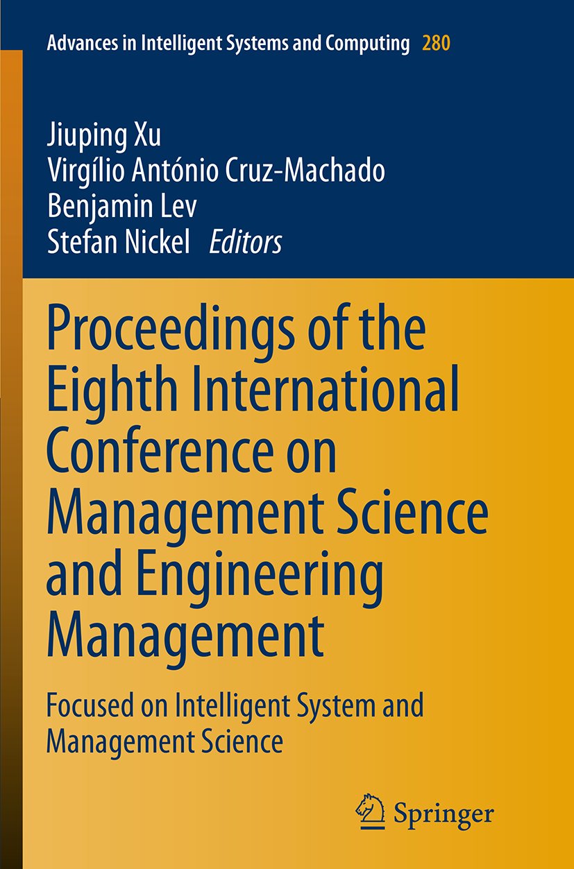 Advances in Intelligent Systems and Computing