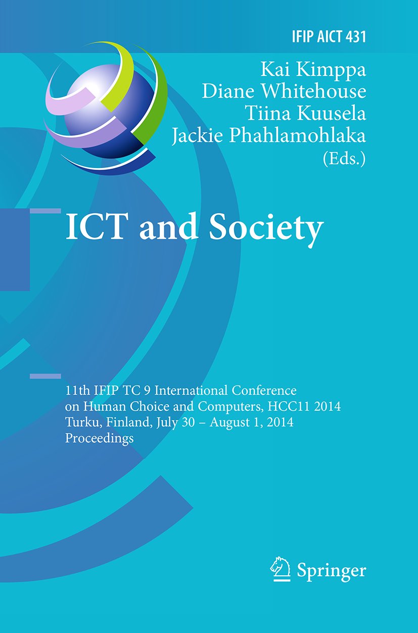 IFIP Advances in Information and Communication Technology
