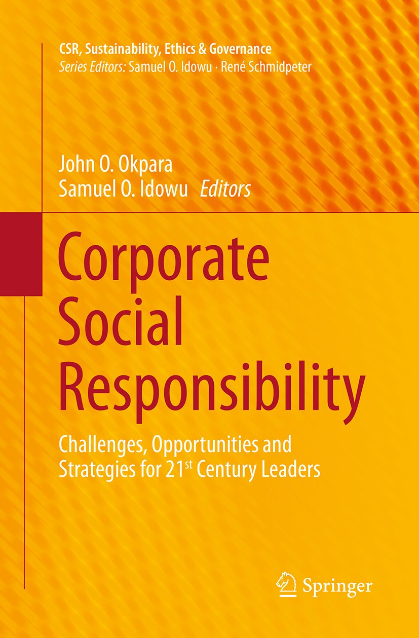 CSR, Sustainability, Ethics & Governance