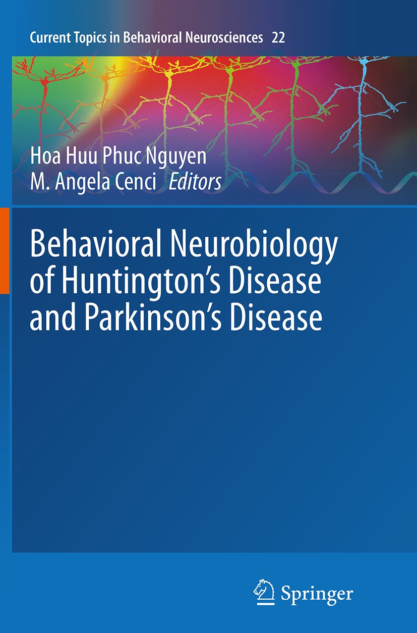Current Topics in Behavioral Neurosciences