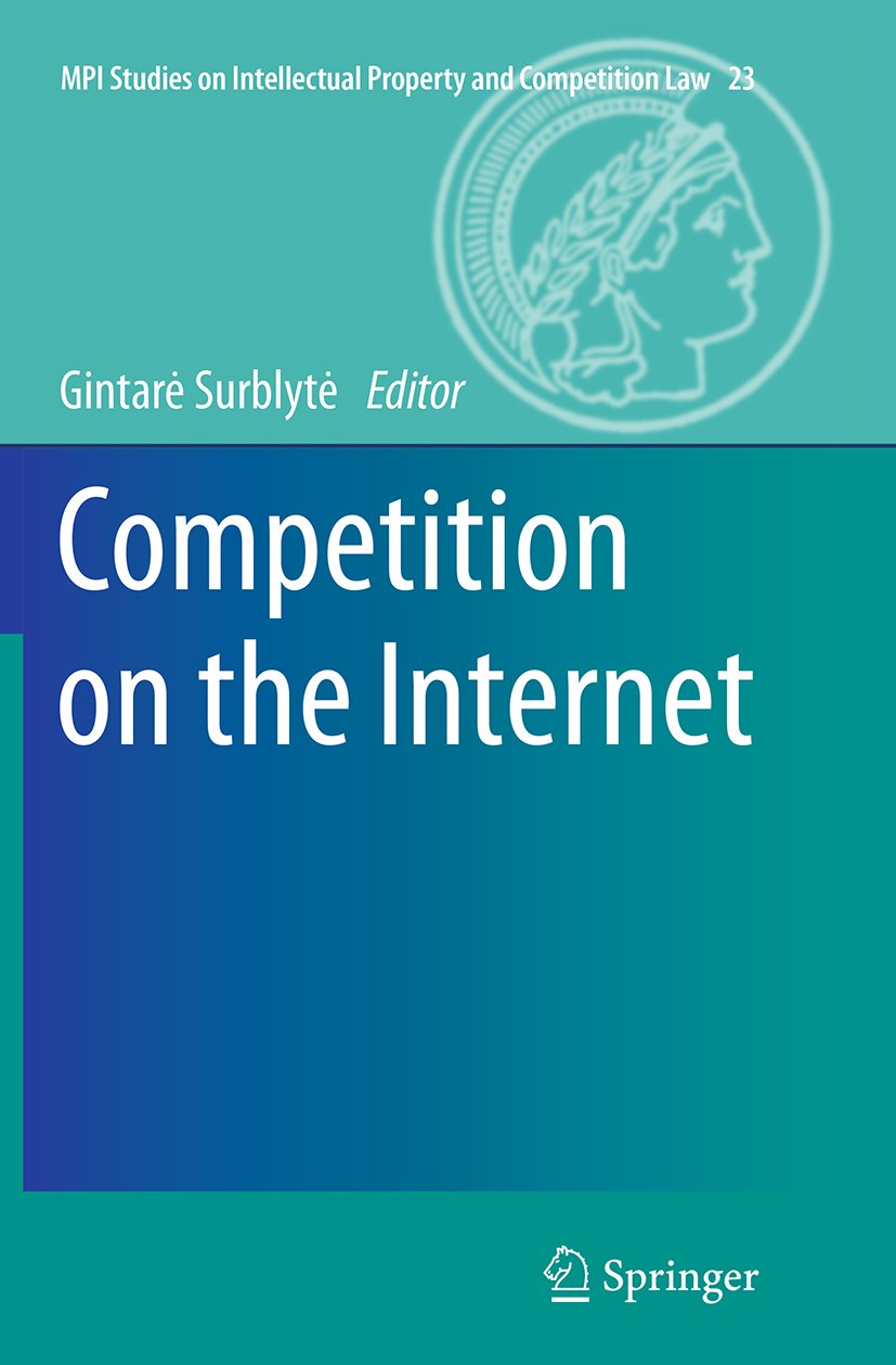 MPI Studies on Intellectual Property and Competition Law