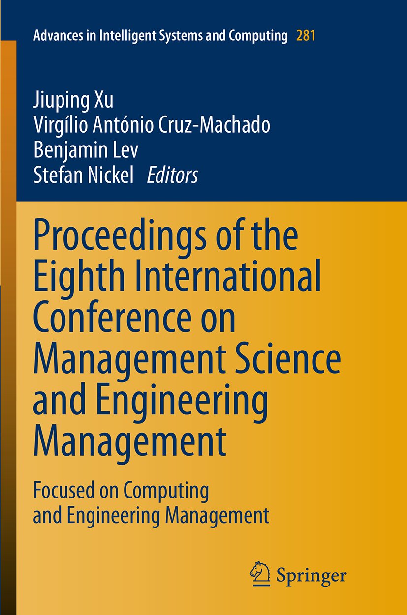 Advances in Intelligent Systems and Computing