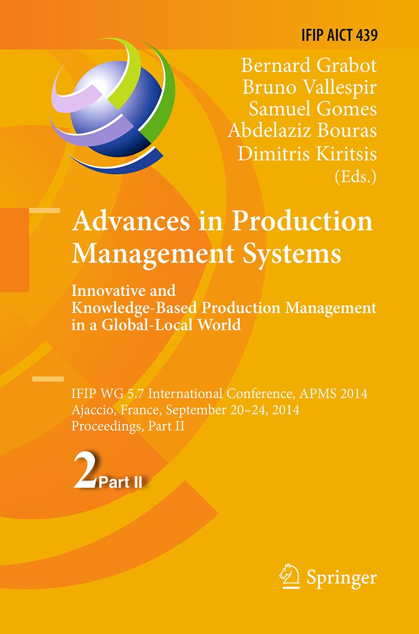 IFIP Advances in Information and Communication Technology
