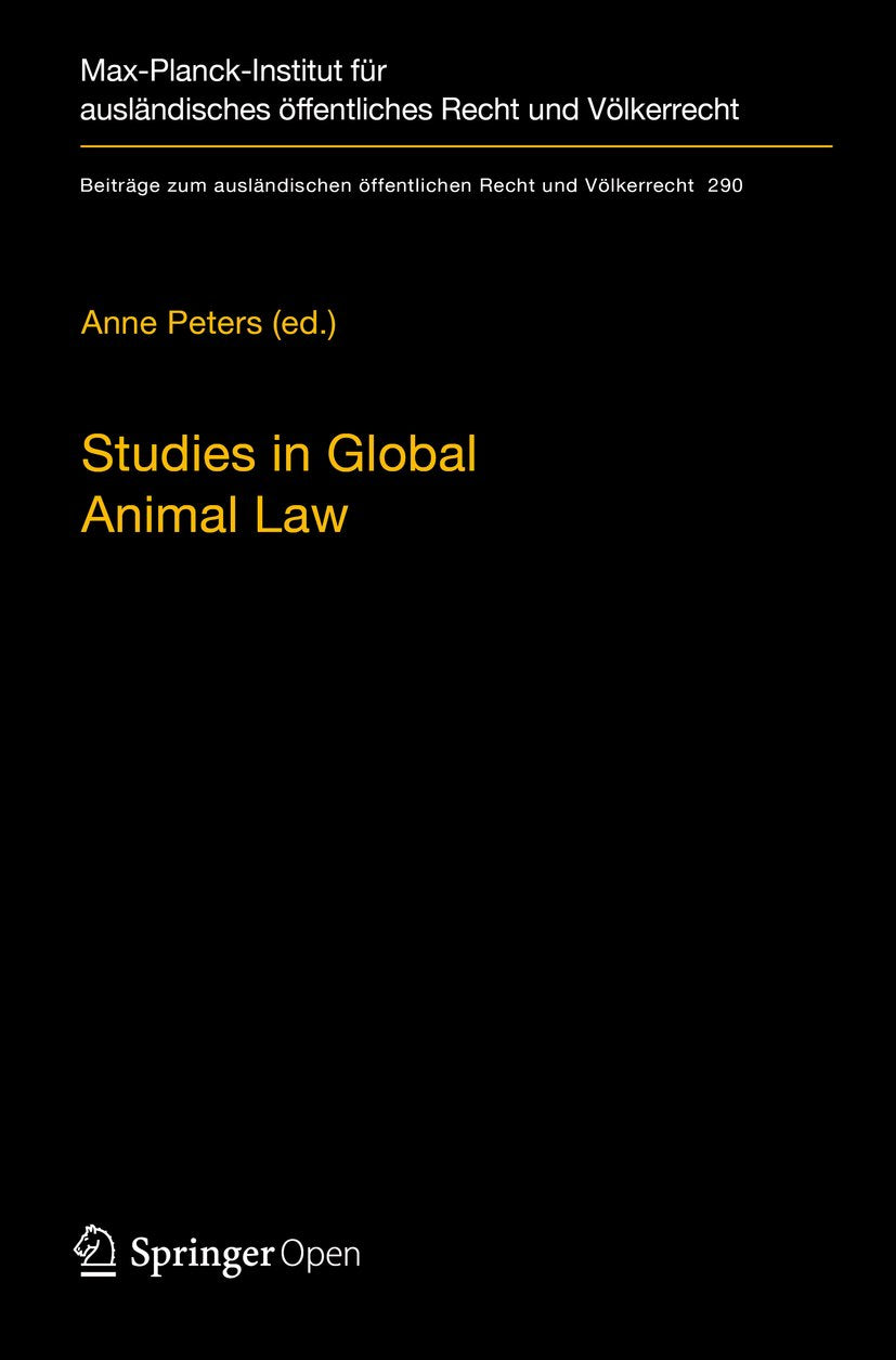Studies in Global Animal Law