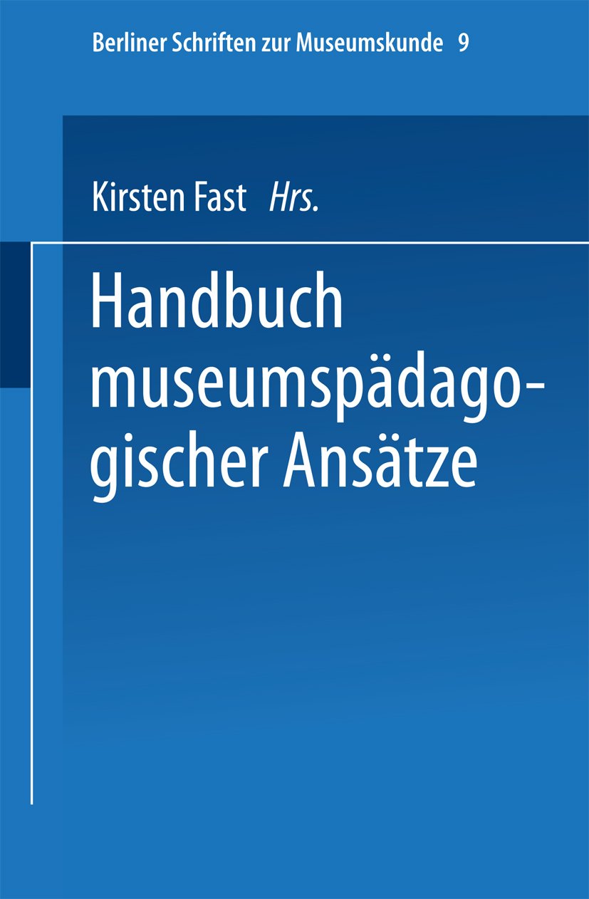 Handbuch der museumspädagogischen Ansätze