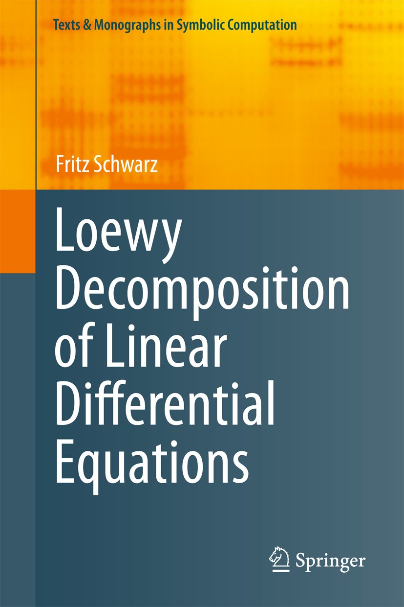 Texts & Monographs in Symbolic Computation