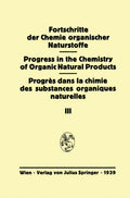 Fortschritte der Chemie organischer Naturstoffe Progress in the Chemistry of Organic Natural Products