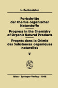 Fortschritte der Chemie organischer Naturstoffe Progress in the Chemistry of Organic Natural Products