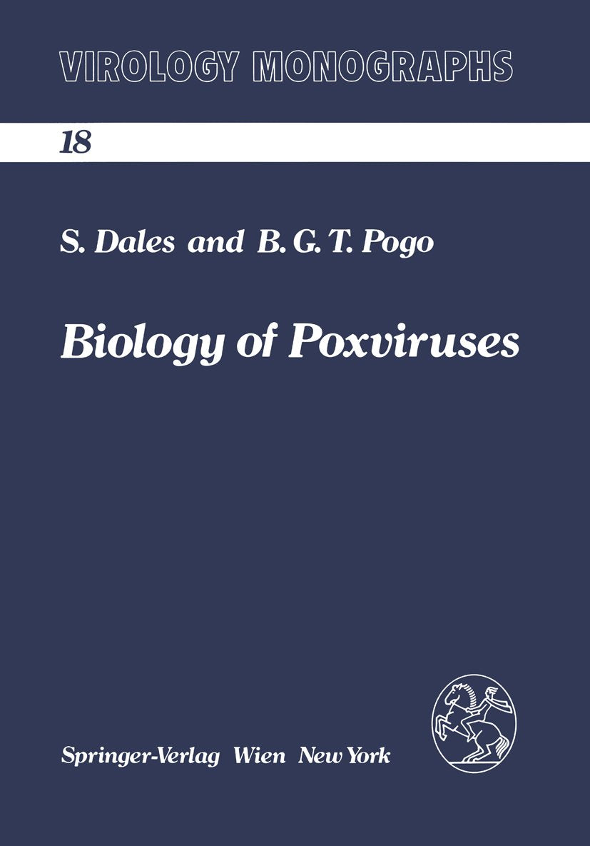 Virology Monographs Die Virusforschung in Einzeldarstellungen