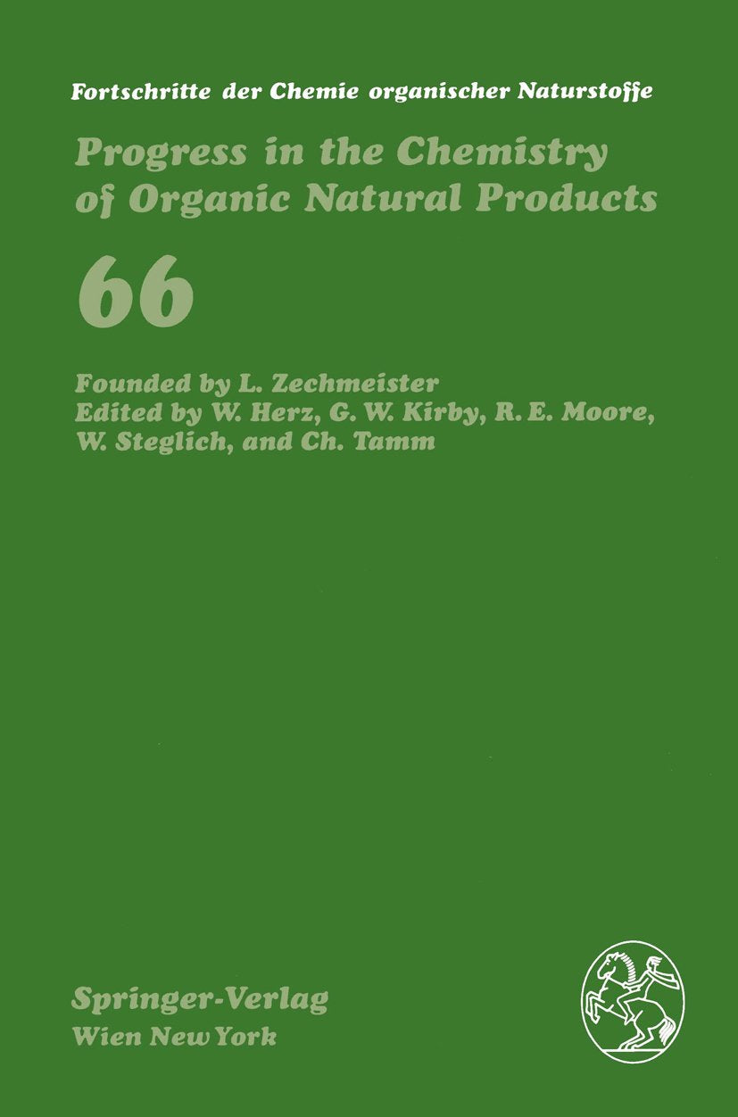 Fortschritte der Chemie organischer Naturstoffe Progress in the Chemistry of Organic Natural Products