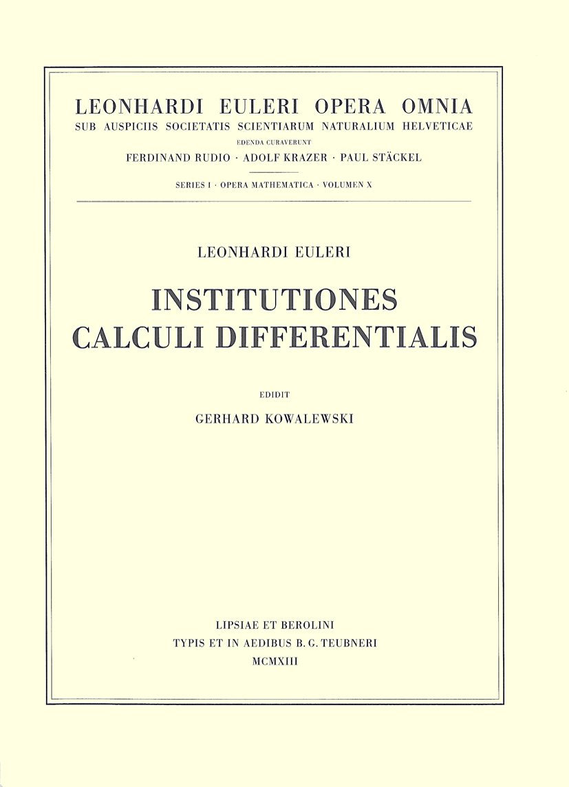 Introductio in analysin infinitorum 2nd part