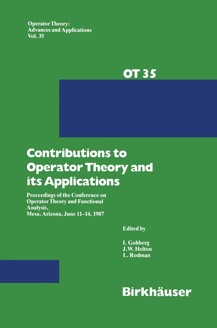 Operator Theory: Advances and Applications