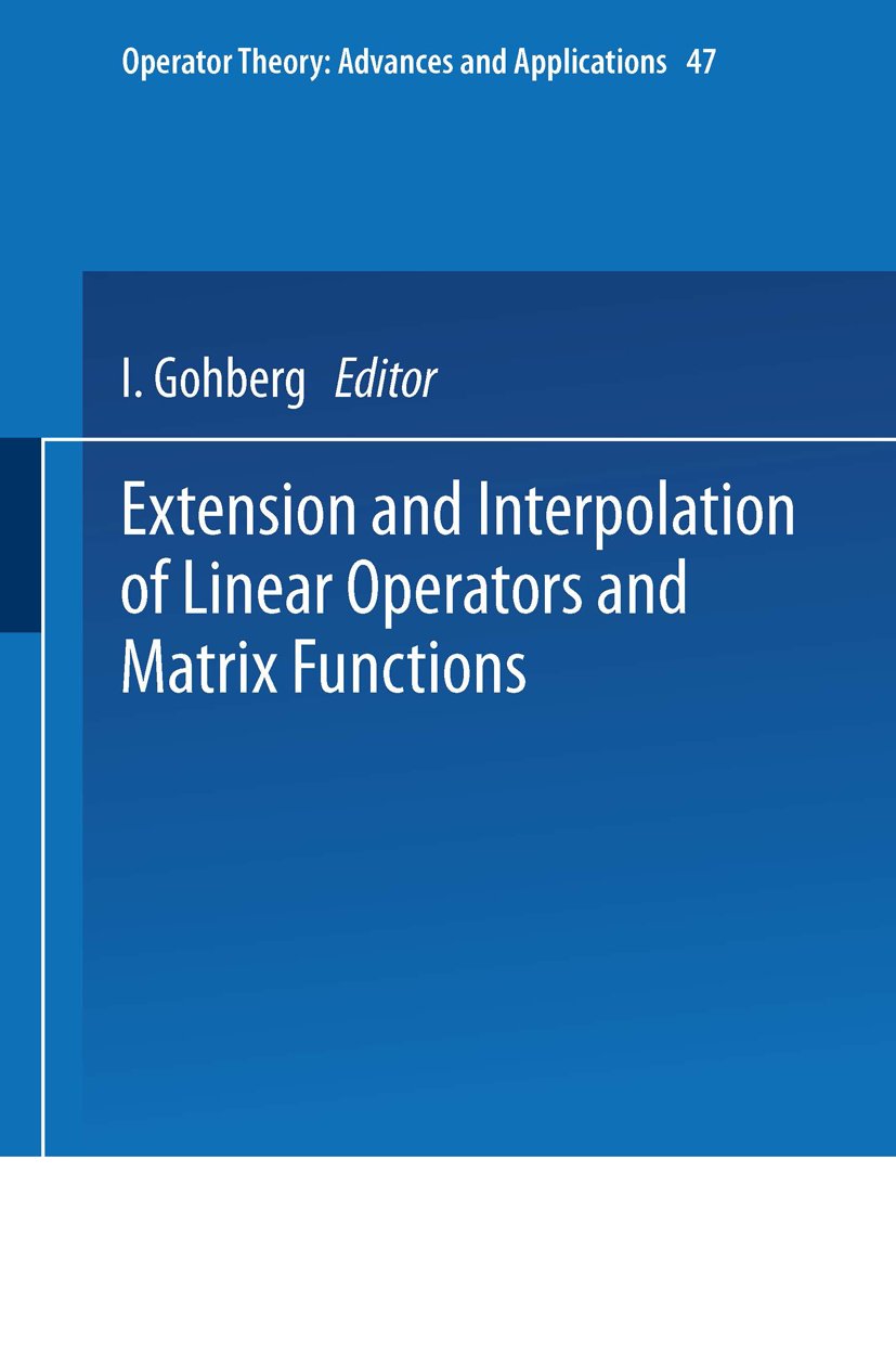 Operator Theory: Advances and Applications
