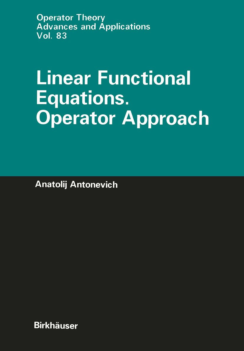 Operator Theory: Advances and Applications