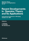 Operator Theory: Advances and Applications