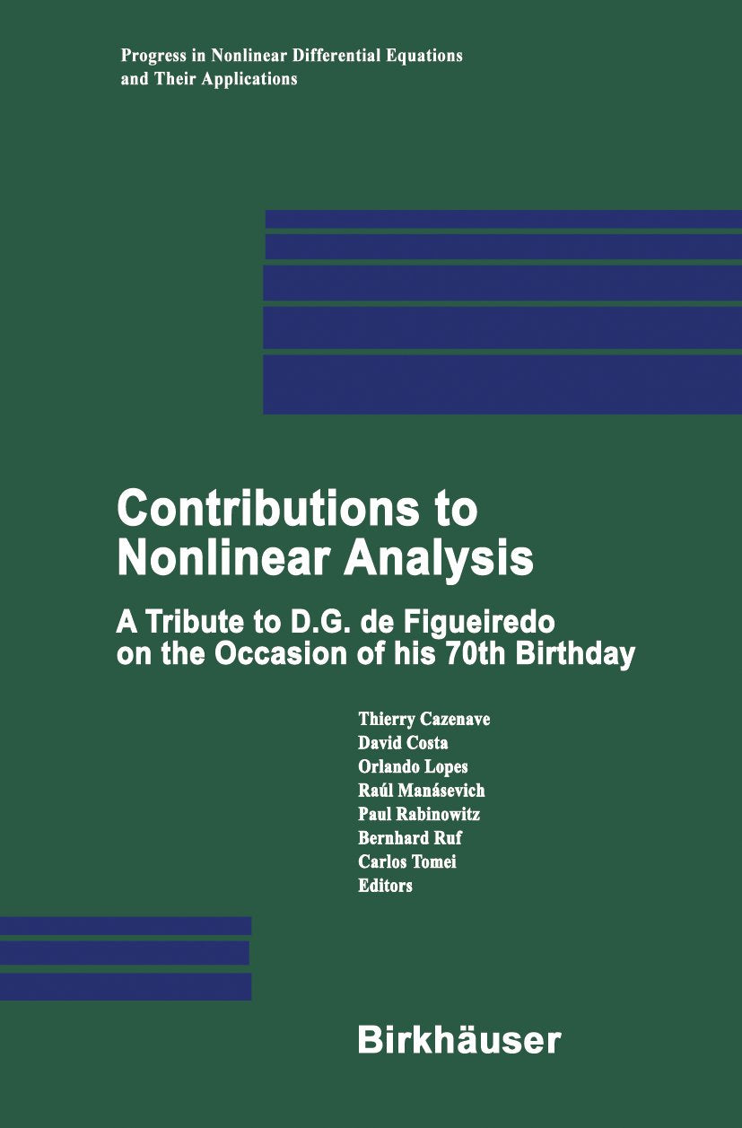 Progress in Nonlinear Differential Equations and Their Applications