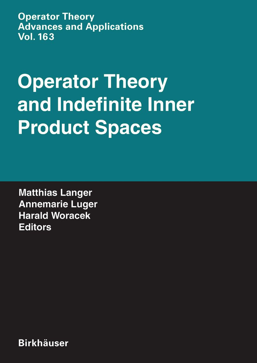 Operator Theory: Advances and Applications