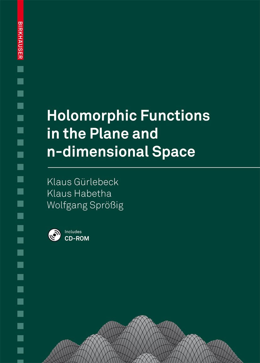 Holomorphic Functions in the Plane and n-dimensional Space
