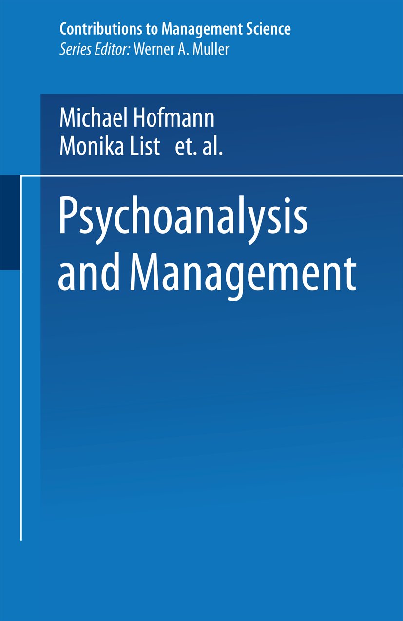 Contributions to Management Science