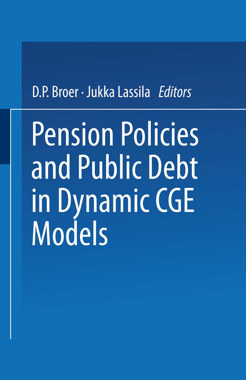 Pension Policies and Public Debt in Dynamic CGE Models