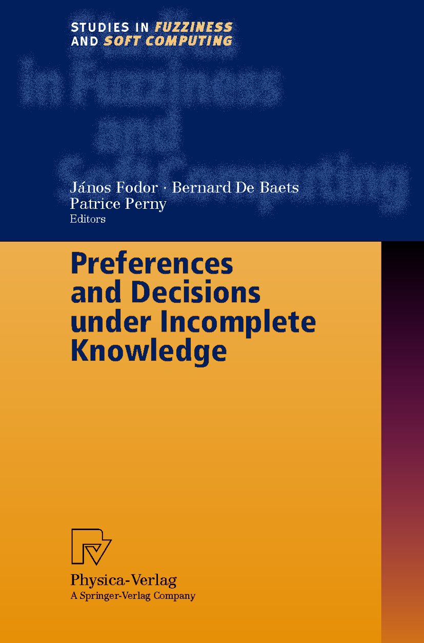 Studies in Fuzziness and Soft Computing