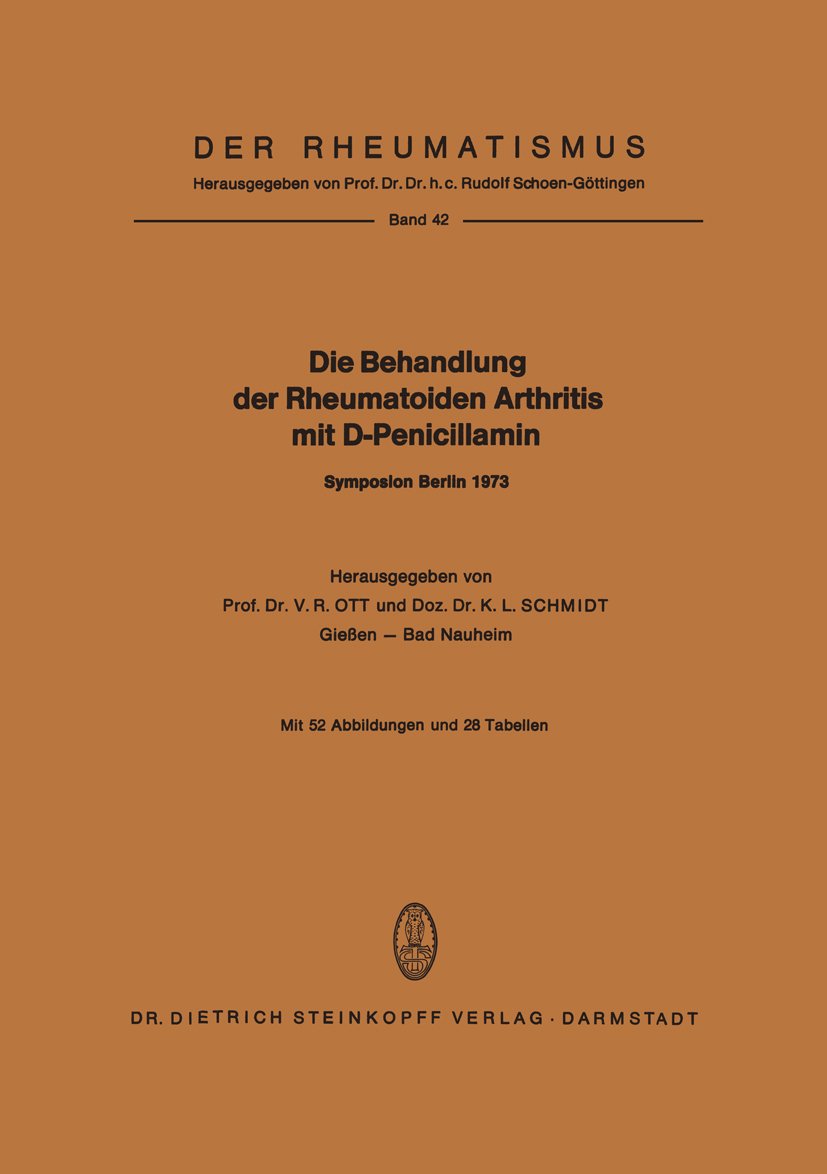Die Behandlung der Rheumatoiden Arthritis mit D-Penicillamin