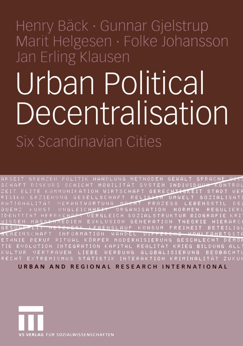 Urban and Regional Research International