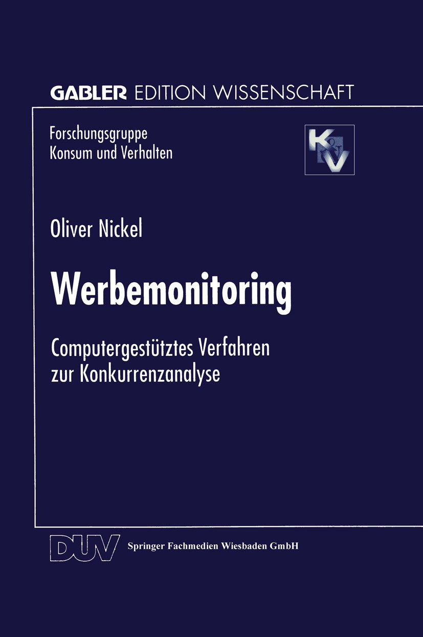 Forschungsgruppe Konsum und Verhalten: Computergestütztes Verfahren zur Konkurrenzanalyse