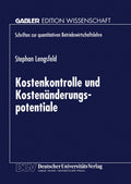 Kostenkontrolle und Kostenänderungspotentiale