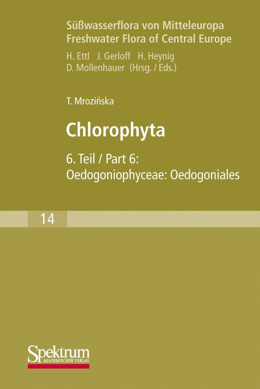 Süßwasserflora von Mitteleuropa, Bd. 14: Chlorophyta VI