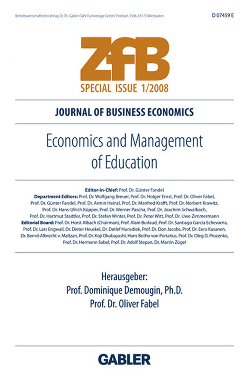 ZfB Special Issue
