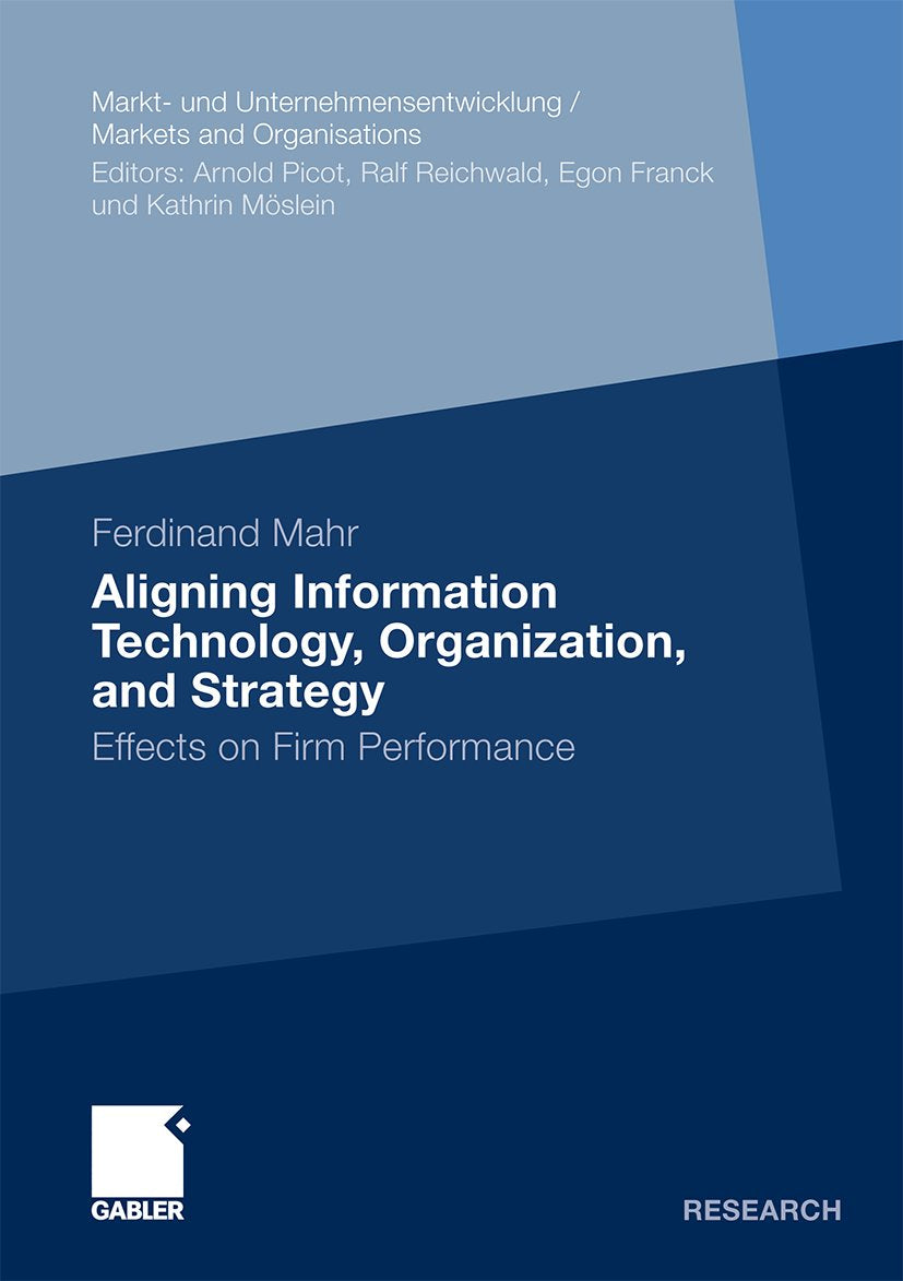 Markt- und Unternehmensentwicklung Markets and Organisations