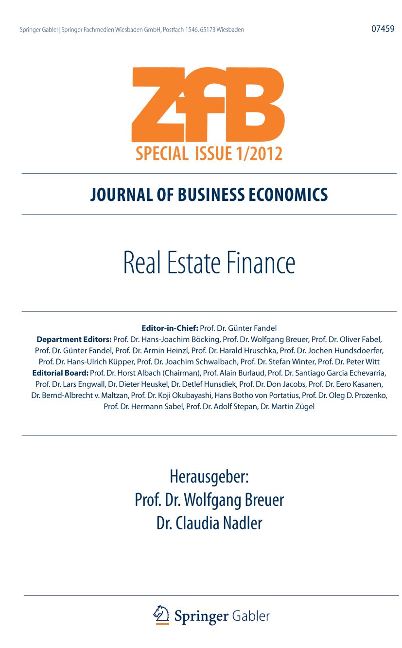 ZfB Special Issue