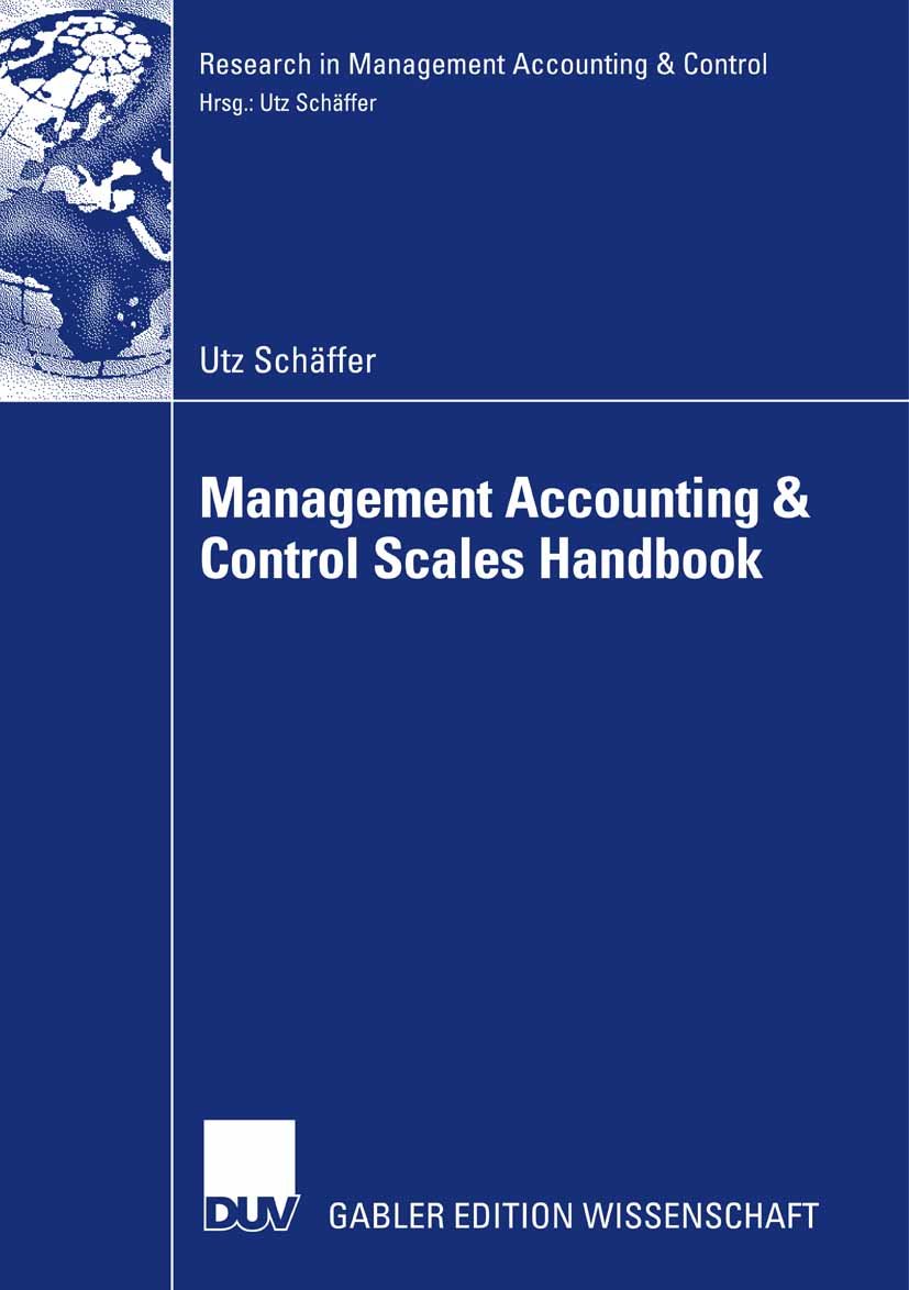 Research in Management Accounting & Control