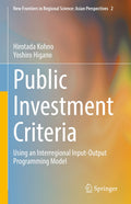 New Frontiers in Regional Science: Asian Perspectives