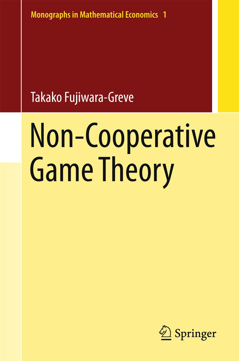 Monographs in Mathematical Economics