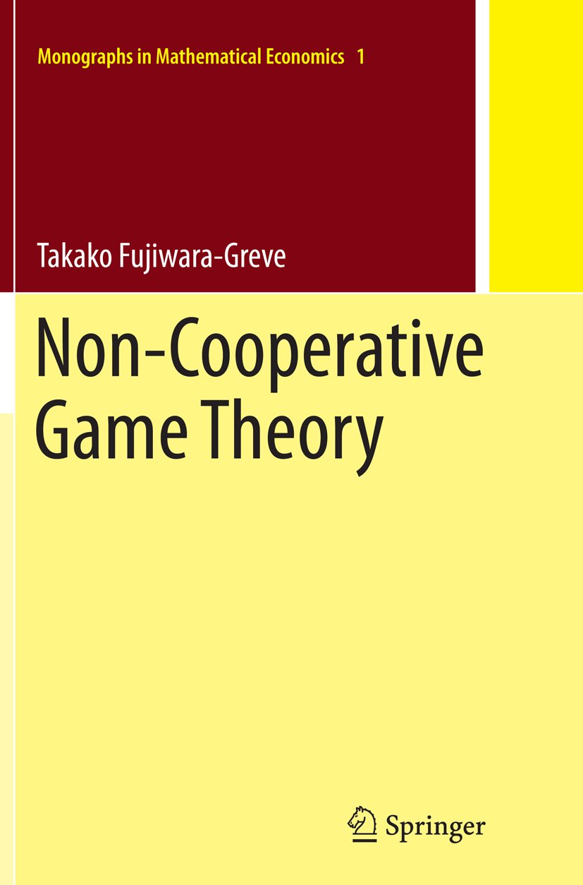 Monographs in Mathematical Economics
