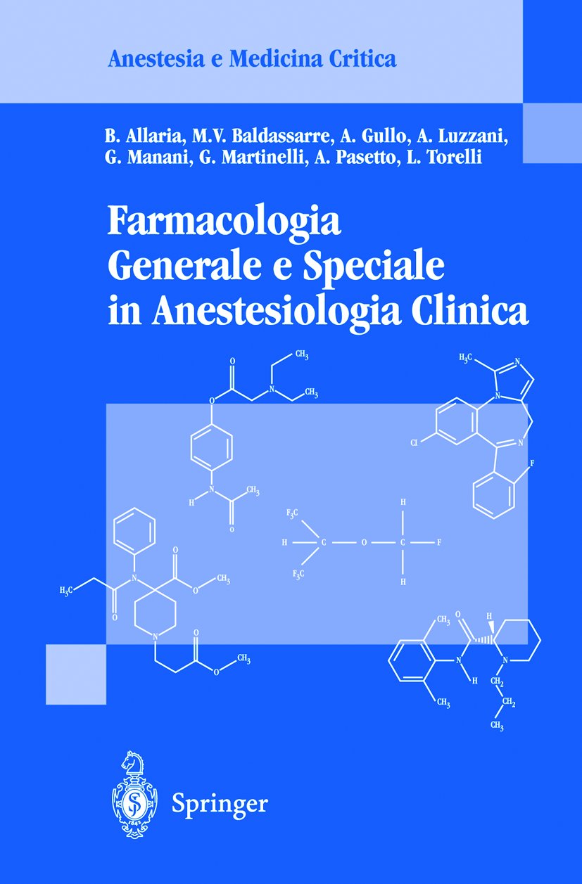 Anestesia e Medicina Critica