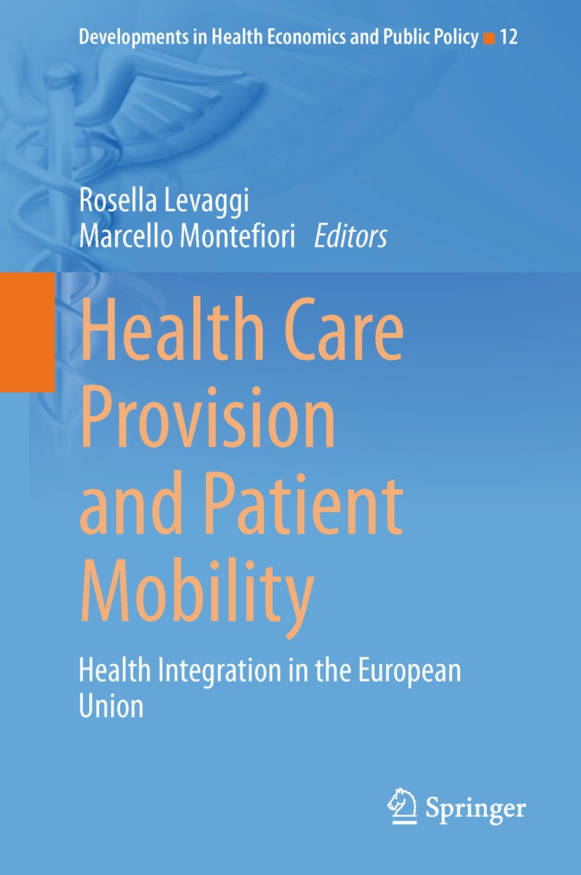 Developments in Health Economics and Public Policy